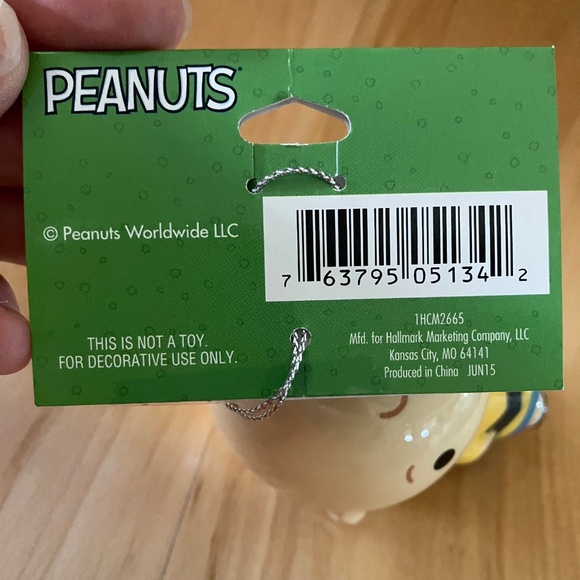 Charlie Brown Christmas Tree Ornament by Hallmark - Picture 3 of 6